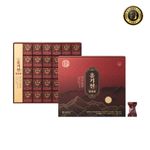 NH NongHyup HANSAMIN HONGGICHUN Agarwood Herbal ball (30 Pills) – 6-Year Korean Red Ginseng, Agarwood Powder, 12 Plant Ingredients, Taurine, Individually Packaged _ Made in Korea